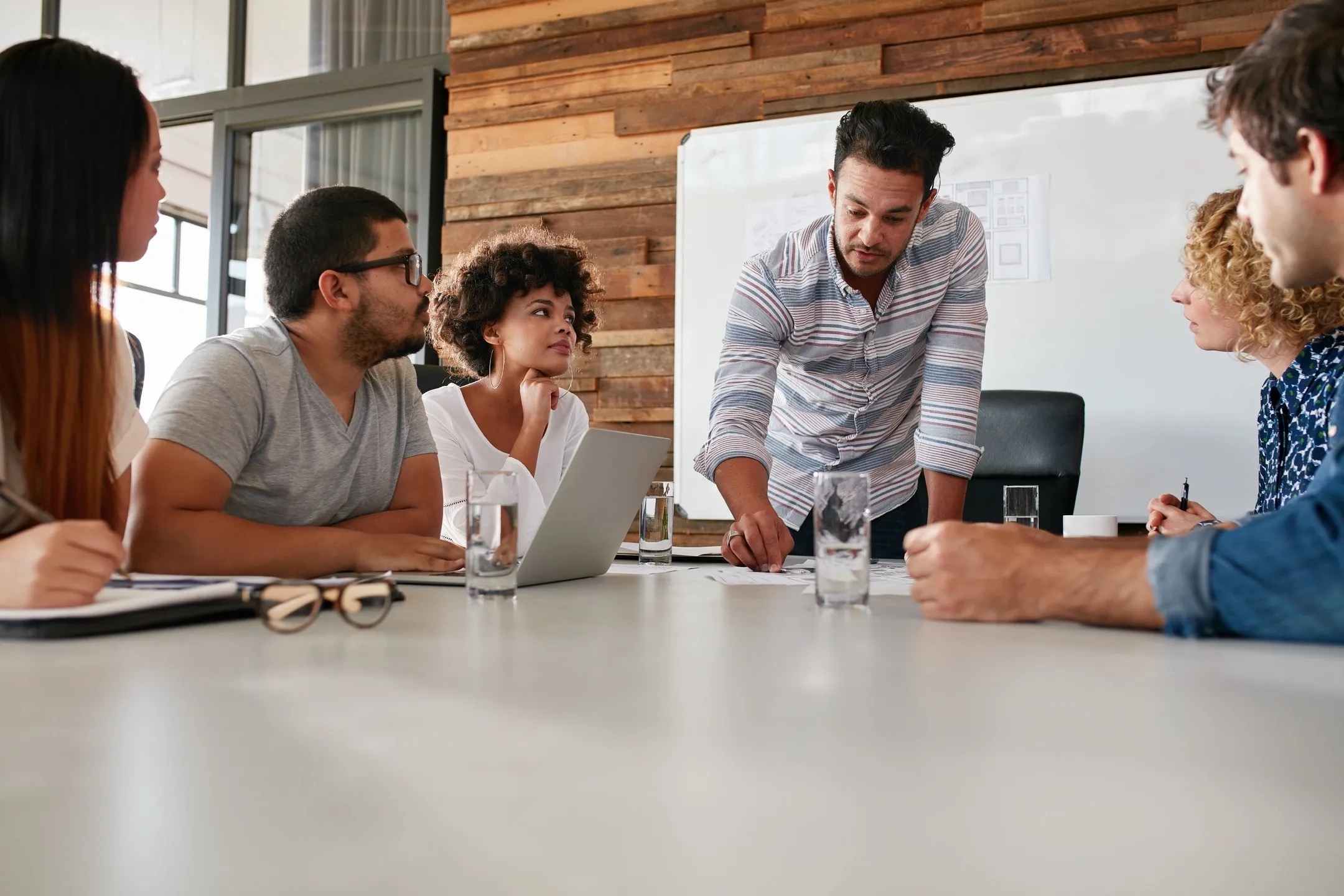 mavi group team in a meeting